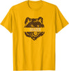 Brown Bear Lovers and Fat Grizzy Fans 2023 Grazer Bear design fat brown grizzly fan beartober week 2023 T-Shirt - Golden Yellow