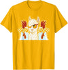 Llama Gifts & Accessories Chicken Llama Cool Alpaca - Lamaist Animal Llama T-Shirt - Golden Yellow