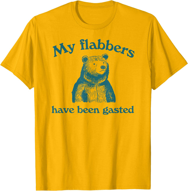 My Flabbers Have Been Gasted Funny Bear Tees My Flabbers Have Been Gasted Funny Bear T-Shirt - Golden Yellow