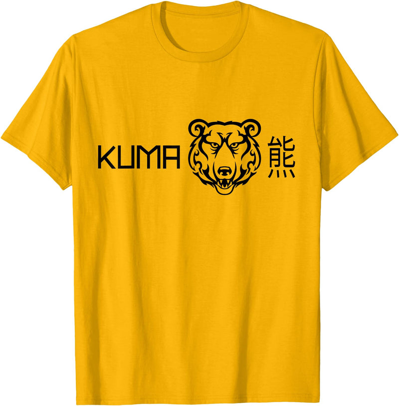 KUMA Official Logo T-Shirt - Golden Yellow