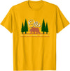 Brown Bear Lovers and Fat Grizzy Fans 2023 Otis Champion fat brown grizzly bear fan beartober week 2023 T-Shirt - Golden Yellow