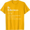 Fly Fishing Definition Design Fly Fisherman Definition Funny Fly Fishing T-Shirt - Golden Yellow