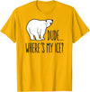 Polar Bears Against Climate Change Climate Change Polar Bear Environmentalist Gift T-Shirt - Golden Yellow