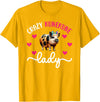 Funny Kunekune Pigs For Kunekune Pig Mom Crazy Kunekune Lady Kunekune Pig Mom Kunekune Pig Lover T-Shirt, Small - Golden Yellow