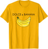 Banana Design costume for Fashion Lover Funny Banana Graphic Humor Sarcasm Fashion Trend T-Shirt - Golden Yellow