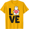 Cute Polar Bear Gifts And Tees I Love Polar Bears T-Shirt - Golden Yellow