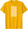 Buffalo Plaid and Checkered Squares Yellow Checkered Square Buffalo Plaid T-Shirt - Golden Yellow