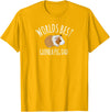 Guinea pig Lover Apparel - jy Guinea Pig Apparel men boys Worlds Best Guinea Pig Dad T-Shirt - Golden Yellow
