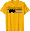 Equal Rights Gay Bear Sânpebe Designs Vintage Gay Bear T-Shirt - Golden Yellow