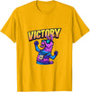 PixelLlama Victory Gaming Victory Llama T-Shirt - Golden Yellow