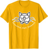 Bahamas Swimming Pigs Bahamas Swimming Pig with Mask and Snorkel T-Shirt - Golden Yellow