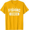Fishing Coach Clothing Fishing Coach Vintage Fishing T-Shirt - Golden Yellow
