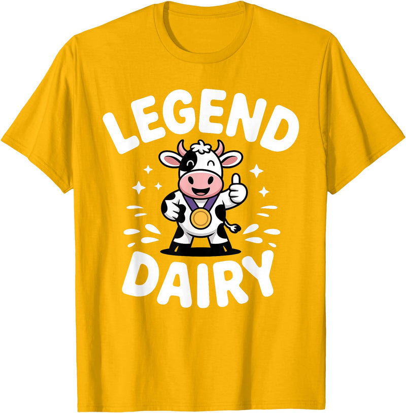Cow Gift Cow Lover Accessories Cattle Farmer Stuff Funny Cow Print Design for Men Women Dairy Farmer Cow Lover T-Shirt -