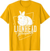 Lionhead Rabbit Gift Bunny Funny T-Shirt in Golden Yellow