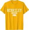 Berkeley California - Apparel & Gifts Berkeley California Bear Pride Vintage T-Shirt - Golden Yellow