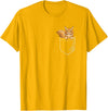Cute Maine Coon Cat Mom Gifts T Shirts & Hoodies Funny Mens Womens Pocket Orange Maine Coon Cat Lover Owner T-Shirt - Golden