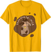 Cute Kawaii Merch Kawaii Chocolate Milk Cow T-Shirt - Golden Yellow