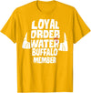 The Flintstones Loyal Order Of Water Buffalo Member T-Shirt - Golden Yellow