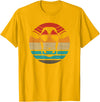 Cow Accessories & Clothing Gifts Women Men Kids Cow Retro Style Vintage T-Shirt - Golden Yellow