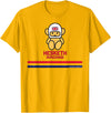 Hesketh Racing Logo World Champion Team Stripes Mascot Retro T-Shirt - Golden Yellow