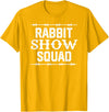 Rabbit Show Squad T-Shirt in Golden Yellow