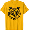 Funny Mothers Mama Bear Face Mama Bear Face Sunglasses Mother Mom Mommy T-Shirt - Golden Yellow