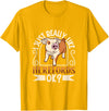 Creative Hereford Pig Designs I Love My Hereford Pig T-Shirt - Golden Yellow