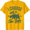 I Choose The Bear 2024 t -shir t I Choose The Bear 2024 T-Shirt - Golden Yellow