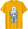 Polar Bear Gift Polar Bear Accessories & Stuff Cute Polar Bear Art for Men Women Kids Arctic Polar Bear T-Shirt - Golden Yellow
