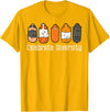 Guinea Pig Shirts For Men Women Kids Gift Guinea Pig Breeds Celebrate Diversity Cavy Men Women Kids T-Shirt - Golden Yellow