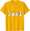 Cute Polar Bear Lovers First Day of School Costume Funny Polar Bear Back to School Teacher Student T-Shirt - Golden Yellow