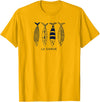 Clean Girl Aesthetic Shirts La Dolce Vita Shirt Sardine Tinned Fish Tshirt Clean Girl T-Shirt - Golden Yellow