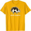 Pork Cupine Shirts Funny Pork-Cupine Shirt - Porcupine and Pig Tee T-Shirt - Golden Yellow
