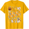 Funny Halloween gifts for ER nurses ER Nurse Shirt Halloween ER Boo Crew Emergency Department T-Shirt - Golden Yellow