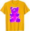 Urban Empyre Purple Gummy Bear T-Shirt - Golden Yellow