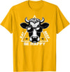 InkfulMerch Meat Lover Carnivore Diet Cow Steak Eat Beef Carnivore T-Shirt - Golden Yellow