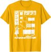 Vintage Fairy Tale Shirts The 3 Bears Vintage Goldilocks Retro Fairy Tale T-Shirt - Golden Yellow