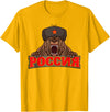 Russian bear Russia Russian flag Russian Flag Russia Russian Bear T-Shirt - Golden Yellow