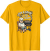 Pitmaster Pig Apparel Low & Slow Is My Tempo Pig BBQ Smoker T-Shirt - Golden Yellow