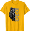 Mythology Nordic Viking Bear Designs Berserk Bear Norse Mythology Odin Warrior Berserker T-Shirt - Golden Yellow
