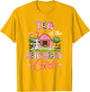 Cow First Birthday Girl Family Tio Of The Birthday Girl 1st Birthday Cow Farm Family T-Shirt - Golden Yellow