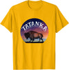Buffalo Bison Wildlife Shirts Tatanka American Buffalo T-Shirt - Golden Yellow
