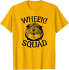 Guinea Pig Squads Guinea Pig T-shirts Wheek Squad Cute Funny Guinea Pig Shirts T-Shirt - Golden Yellow
