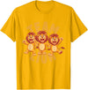 Lion Design for Lion Lovers Team Lion Stuff | Lion Costume | Products for Lion T-Shirt - Golden Yellow