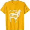 Como Se Llama T-Shirt - Golden Yellow