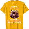 Kodiak Bears Kodiak Bear Lovers Shop Kodiak Bears Kodiak Bear T-Shirt - Golden Yellow