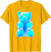 Urban Empyre Blue Gummy Bear T-Shirt - Golden Yellow
