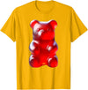 Urban Empyre Red Gummy Bear T-Shirt - Golden Yellow