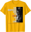 Funny The Righteous Are As Bold As A Lion Bible Verse T-Shirt - Golden Yellow