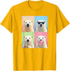 polar bears polar bear Shop Polar Bears Funny Polar Bear T-Shirt - Golden Yellow